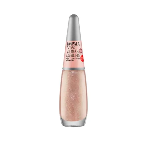 ESMALTE IMPALA VIVA, AME E BRILHE VIVA COM AMOR 7,5ML