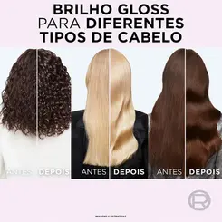 KIT ELSEVE GLYCOLIC GLOSS SHAMPOO 375ML + CONDICIONADOR 170ML – BRILHO E RECONSTRUÇAO