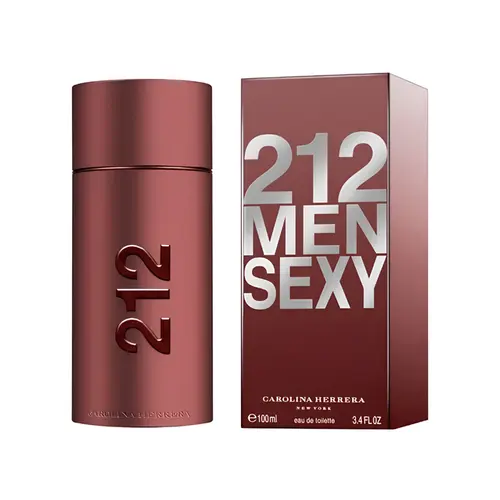 212 MEN SEXY CAROLINA HERRERA PERFUME MASCULINO EAU DE TOILETTE 100ML
