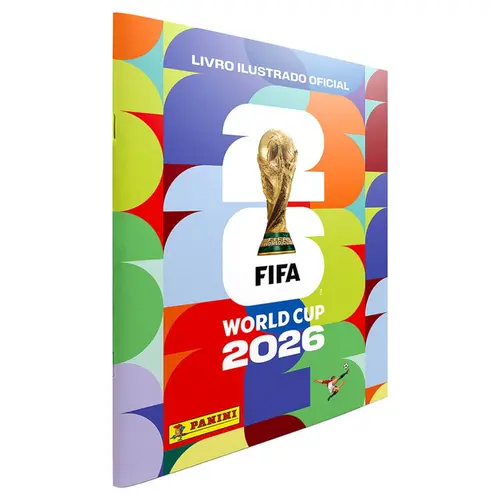 ALBUM DE FIGURINHA COPA DO MUNDO 2026 BROCHURA PANINI