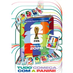 ALBUM DE FIGURINHA COPA DO MUNDO 2026 BROCHURA PANINI