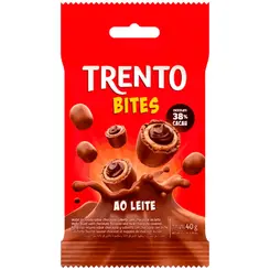 CHOCOLATE TRENTO BITES AO LEITE 40G