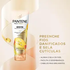 CONDICIONADOR PANTENE PRO-V MIRACLES QUERATINA - PREENCHE E BLINDA 250ML