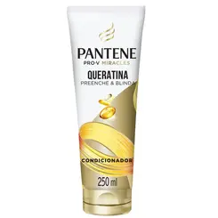 CONDICIONADOR PANTENE PRO-V MIRACLES QUERATINA - PREENCHE E BLINDA 250ML
