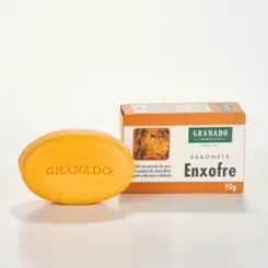 SABONETE EM BARRA GRANADO ENXOFRE - REDUZ OLEOSIDADE E ACNE 90G