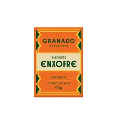 SABONETE EM BARRA GRANADO ENXOFRE - REDUZ OLEOSIDADE E ACNE 90G