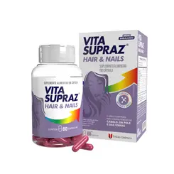 VITAMINA VITA SUPRAZ CABELOS E UNHAS 60 CÁPSULAS