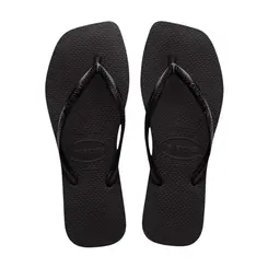 CHINELO HAVAIANAS SLIM SQUARE PRETO TAM 35