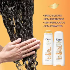 KIT DOVE TEXTURAS REAIS SHAMPOO 350ML + CONDICIONADOR 175ML