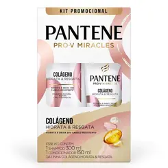 KIT PANTENE COLAGENO SHAMPOO 300ML + CONDICIONADOR 150ML