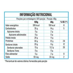 BARRA DE PROTEINA BOLD THIN COOKIES CREAM 40G