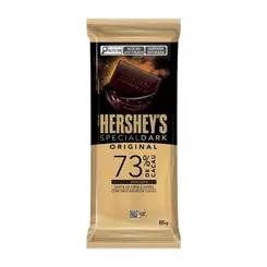 BARRA DE CHOCOLATE HERSHEYS SPECIAL DARK TRADICIONAL 73% 85G